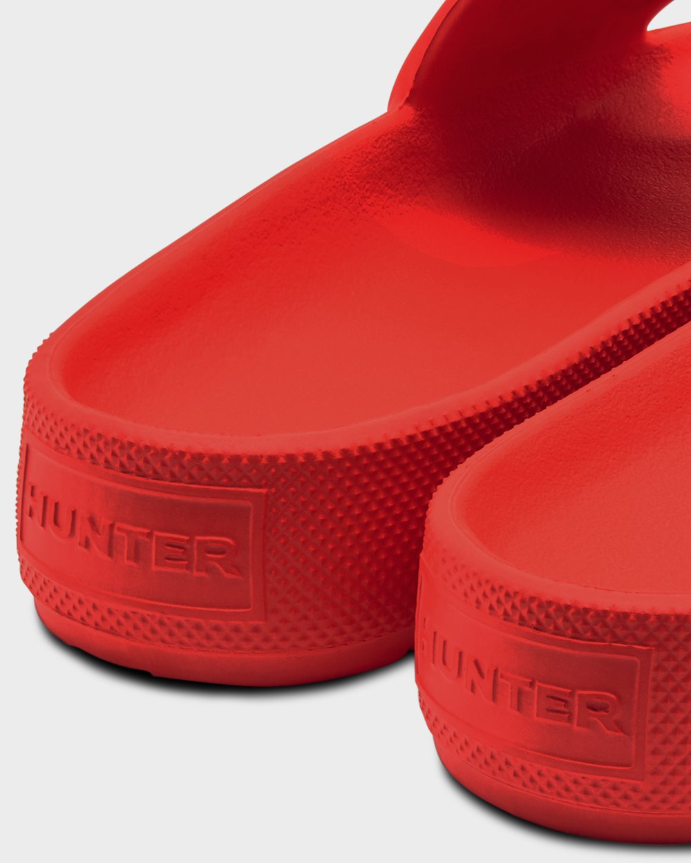 Women Hunter Original Lightweight Moulded | Slides Red | NZ-4159-PQHX